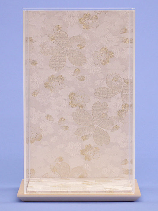 羽子板用ケース 白桜アクリル 正面