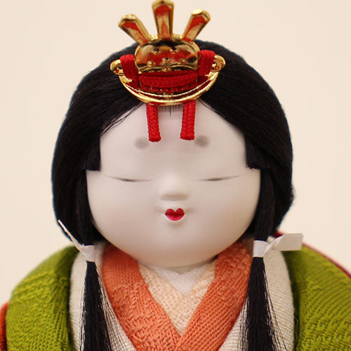 木目込み雛人形単品 幸一光作 はる 姫顔