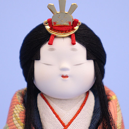木目込み立雛単品 幸一光作 八雲 姫顔