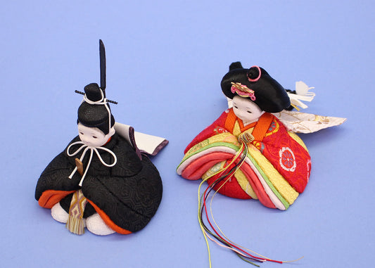 木目込み雛人形単品 そう 上から