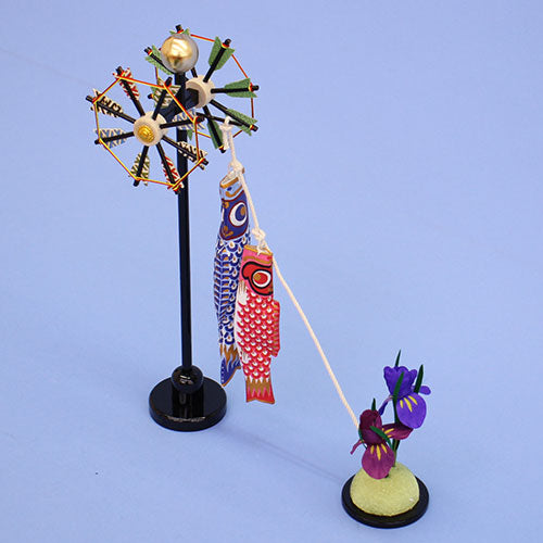 五月人偶的鲤鱼旗装饰,菖蒲装饰,第8号天空