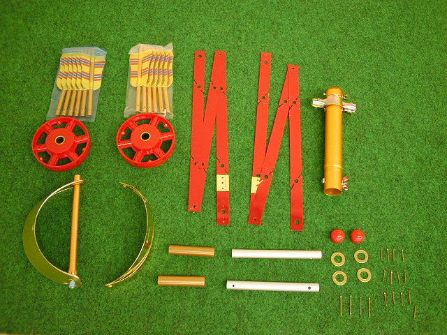 鯉のぼり用アルミ太陽矢車 (矢羽根はアルミ製) 内容