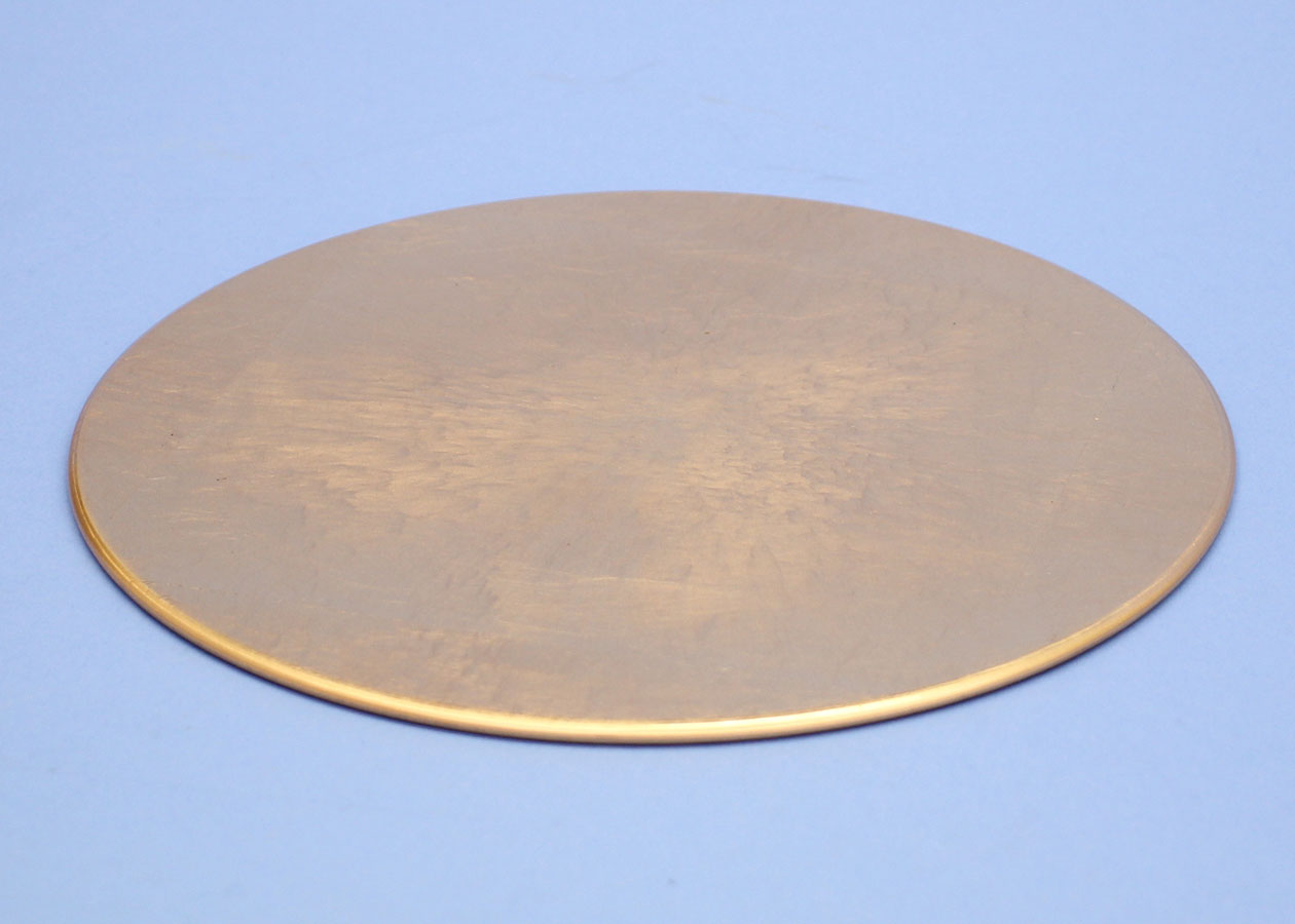 ディスプレイ用 樹脂製箔押し台 丸型(21cm) 木目込み人形、ガラス工芸や陶器にもおすすめ