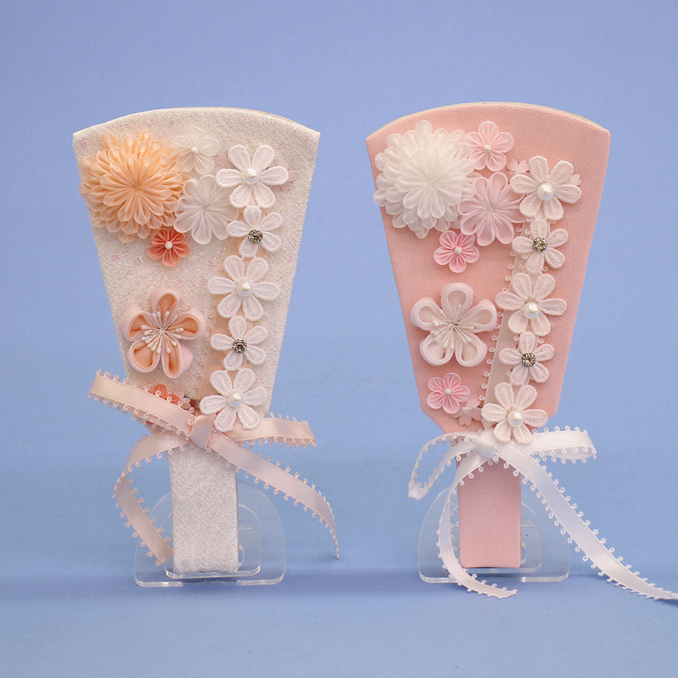 姉妹羽子板 ヘッドドレス羽子板 結2個セット