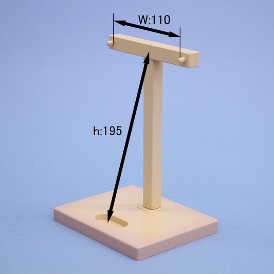 13号羽子板底座 T型 淡紫色渐变