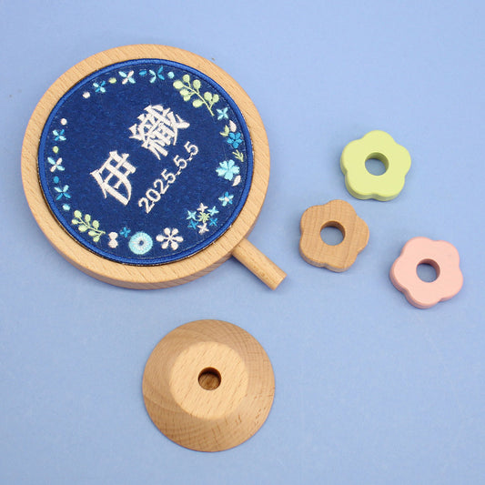 名前札プーカ くるくる 外す