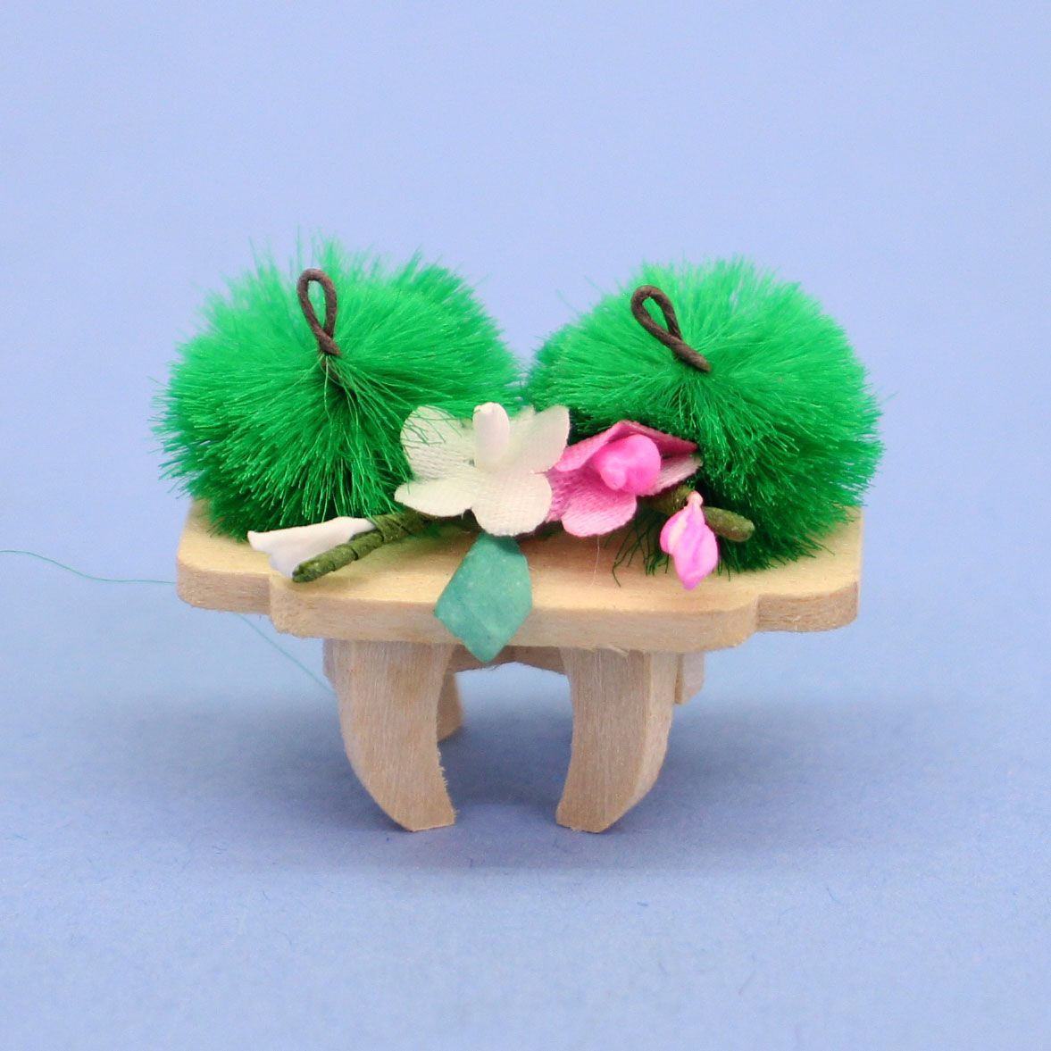 雛人形の持ち物、小道具 京風三人官女用 島台 ①特小