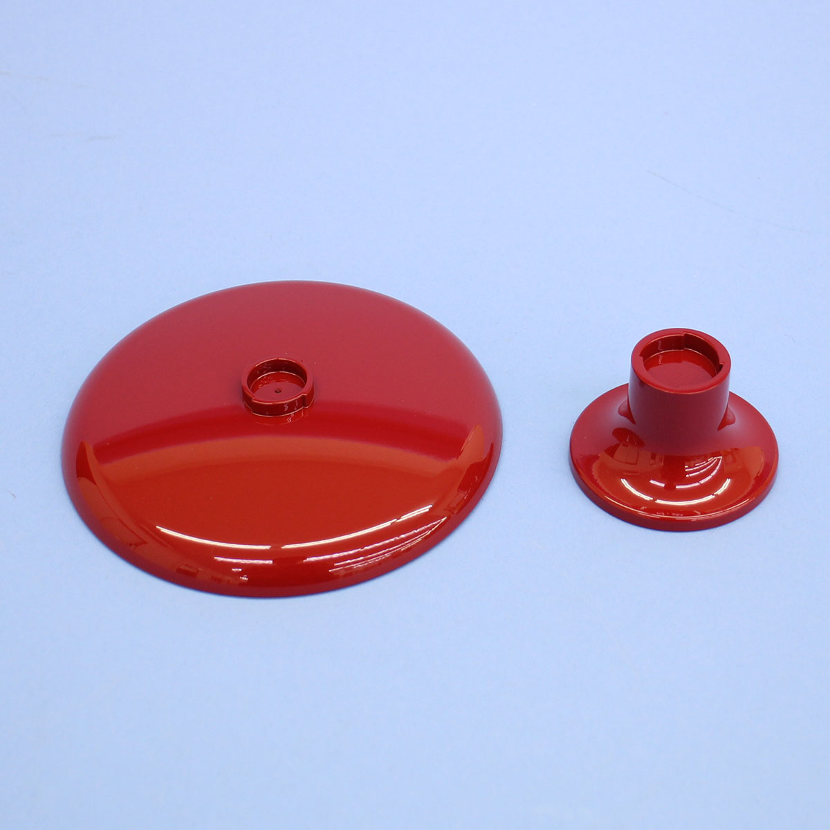 Poupées et accessoires Hina Support haut en résine Rond peint vermillon (mini)