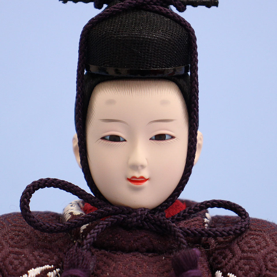 木目込み雛人形 No720 小春雛 殿顔