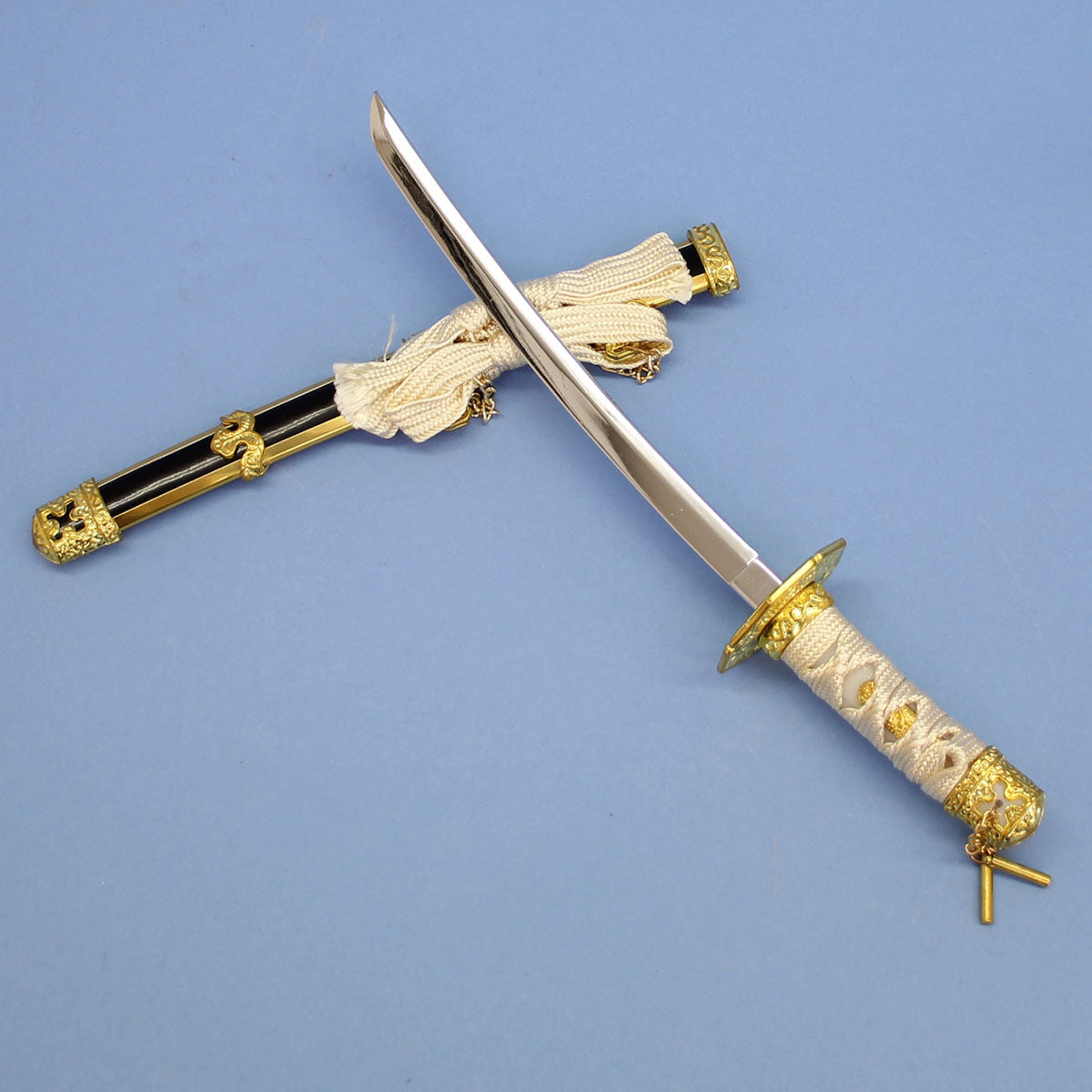 五月人偶配件,弓与剑套装单独销售,13号白木,红弓