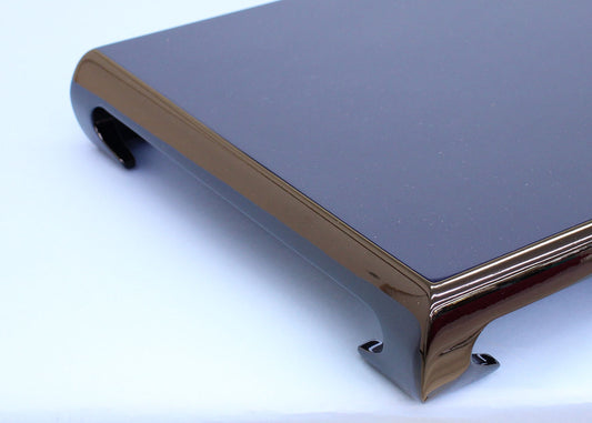 雛人形・五月人形用平台のみ 幅 70cm黒塗り足つき台 なごみ