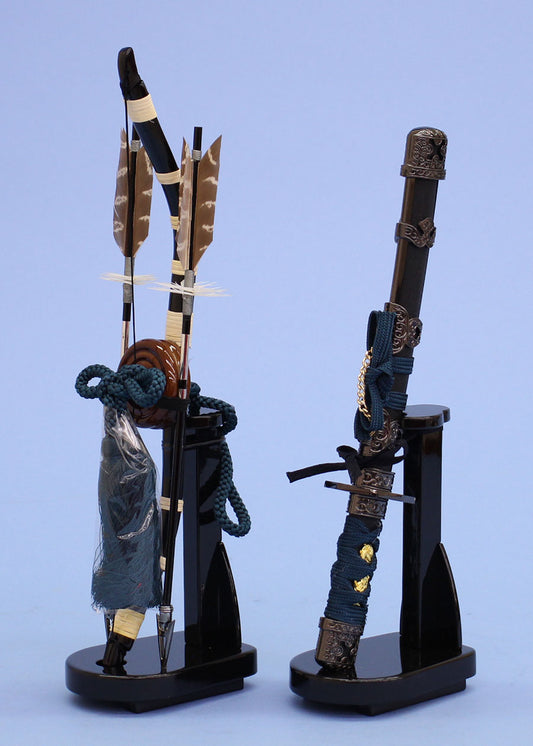 五月人形用付属品、弓太刀セット単品販売 10号大和