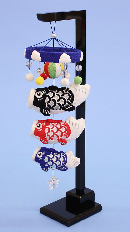 つるしタイプ鯉のぼり 高さ33cm ぽかぽか レギュラー