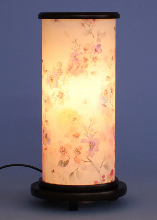 小型サイズ盆提灯高さ29m インテリア燈明 花織 暗所点灯