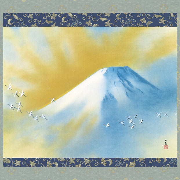 名画複製画 霊峰飛翔 横山大観