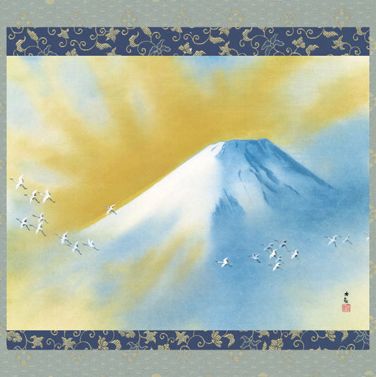 名画複製画 霊峰飛翔 横山大観