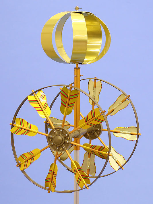 小型鯉のぼり用 アルミ矢車