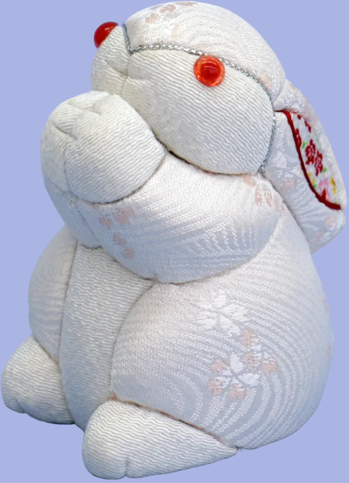 2023木目込み 特価干支 卯(うさぎ) No16