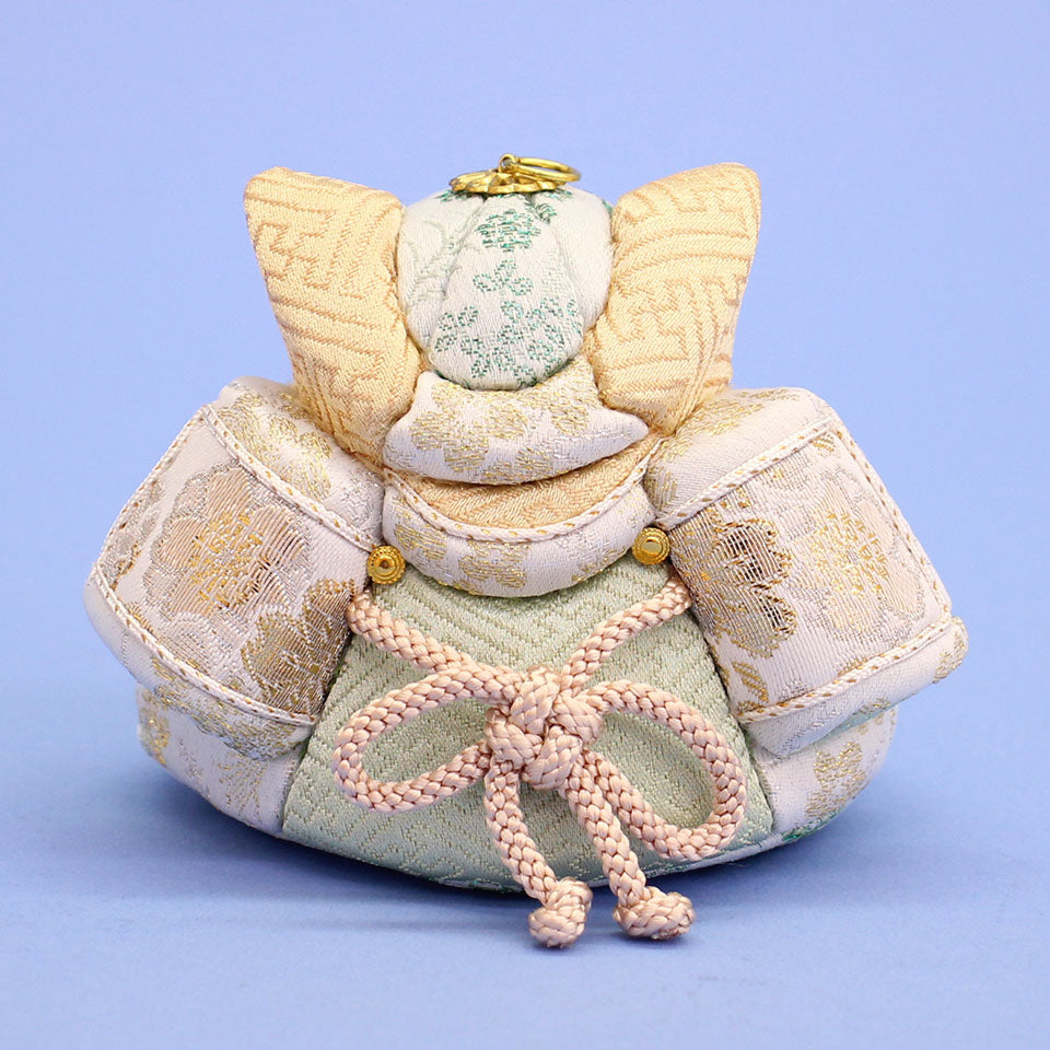 木目込みミニ兜 BLANCO 収納セット 緑