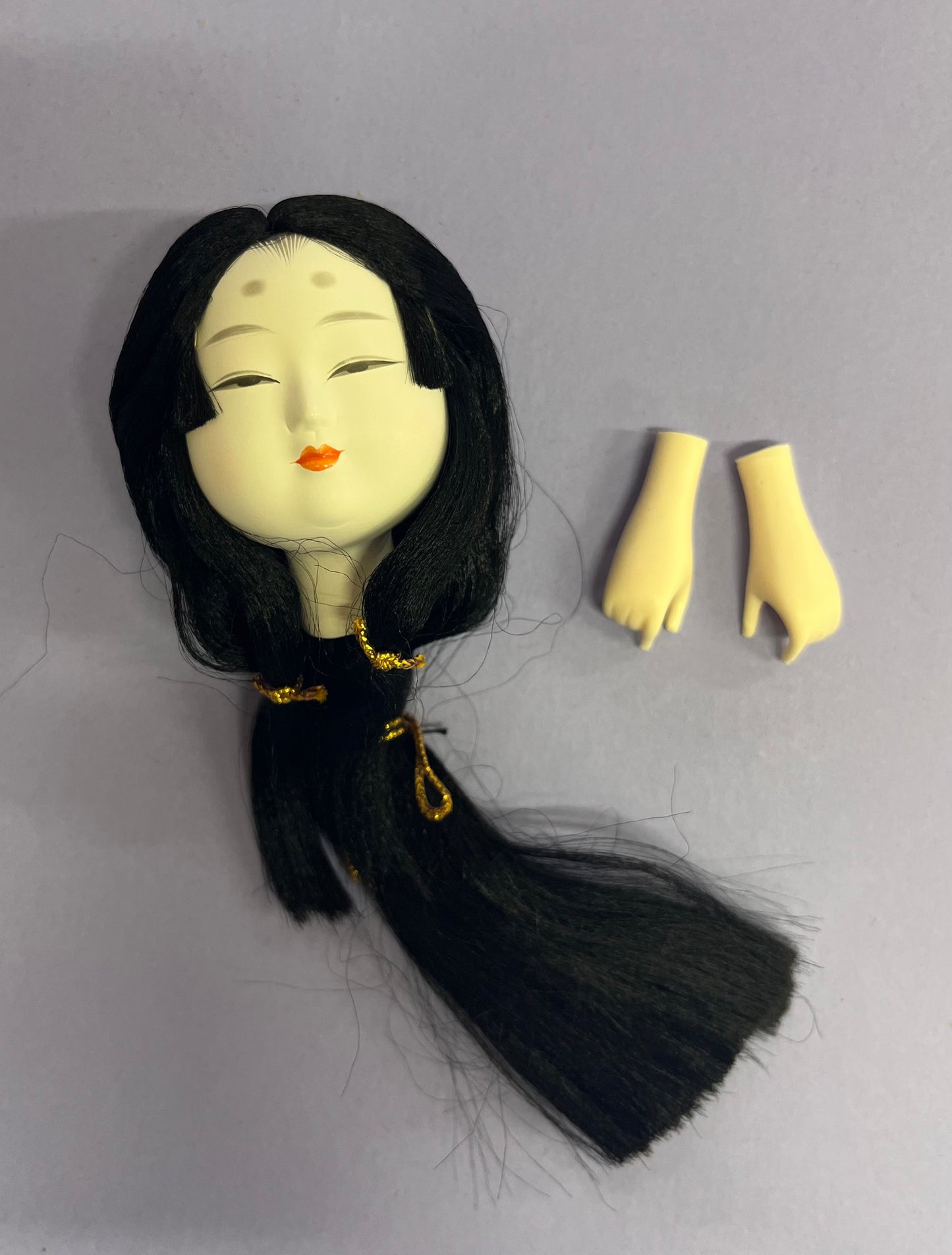 Kimekomi doll material: Hana Kurenai