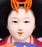 雛人形ケース飾り 五人 小柳 六角マホ