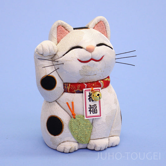 Matériau de poupée en Kimekomi n° 222 Chat porte-bonheur Kimekomi (Maneki Neko)