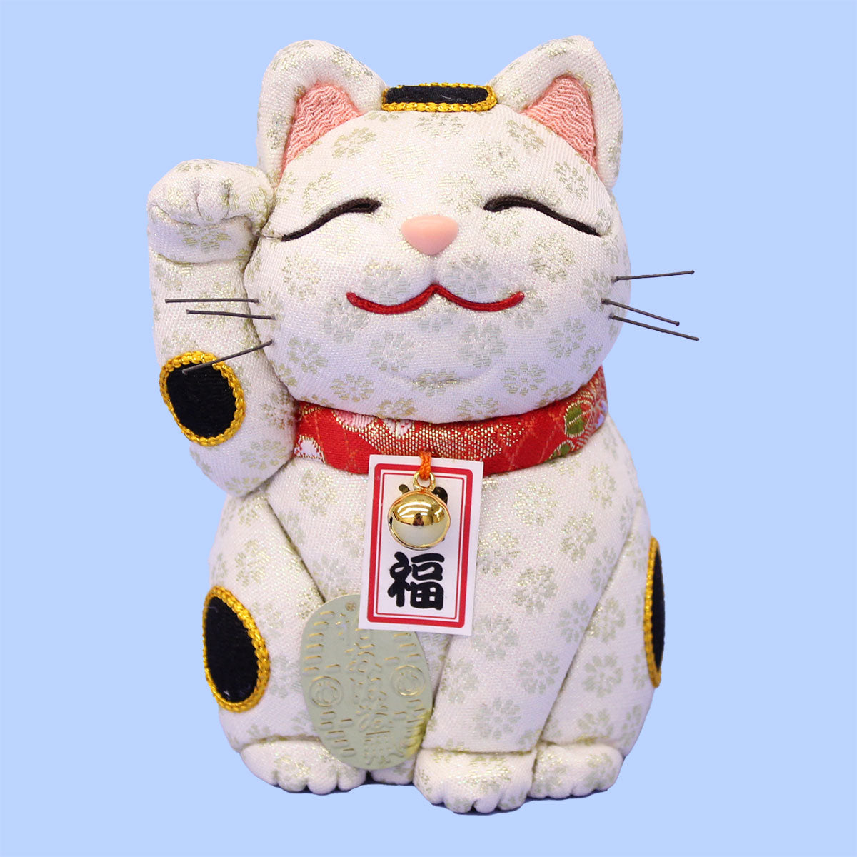 木目込み人形 木目込み人形材料 No222 招福猫 – 寿鳳人形の東芸