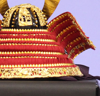 这是五月人偶的单件设备和配件。甲胄心材15厘米