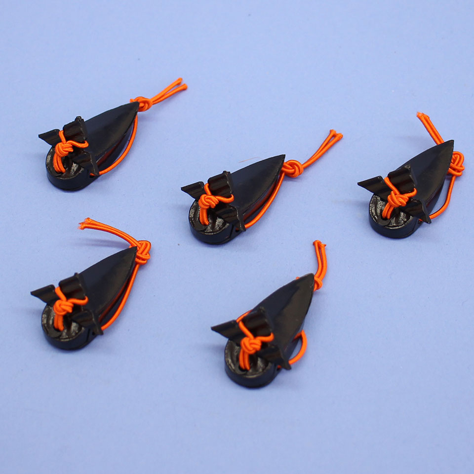 雛人形の持ち物、小道具 五人囃子烏帽子 ①柳5個セット