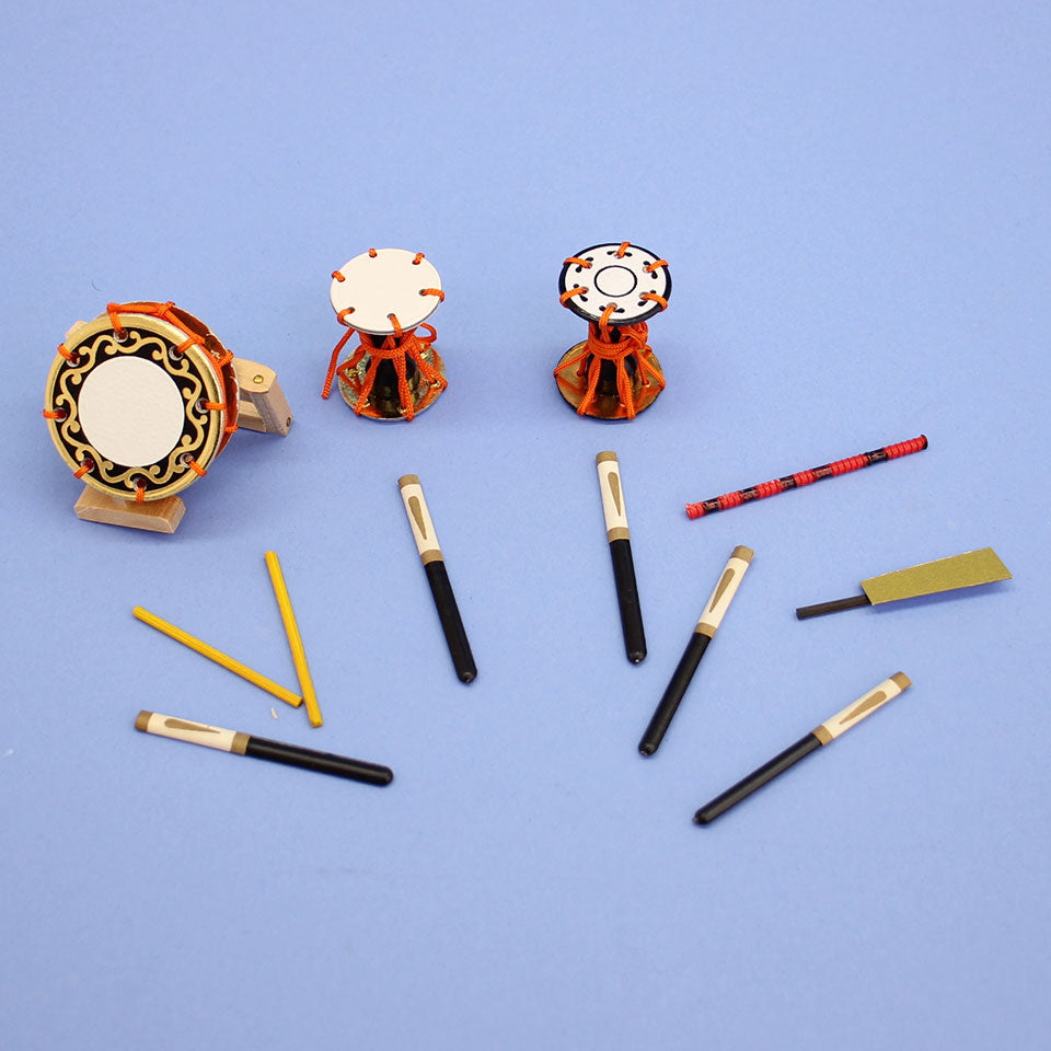 雛人形の持ち物、小道具 五人囃子小道具 ②芥子セット