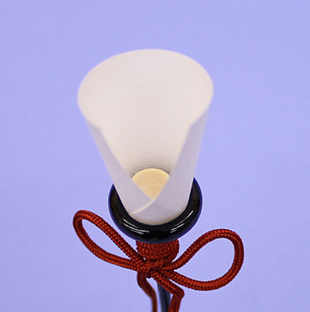 Accessoires pour poupée Hina, bougeoir non allumé 15 cm (en boise)