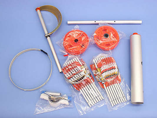 鯉のぼり用簡単矢車 (静音タイプ、アルミ製) 内容