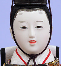 雛人形ケース飾り 五人 のぞみ 殿顔