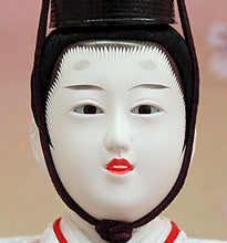 雛人形ケース飾り 五人 芥子春光 殿顔