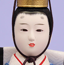 雛人形ケース飾り 五人 舞姫 殿顔