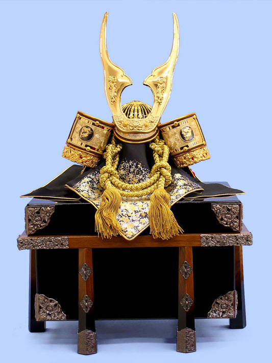 皇宸作 12号龍王兜単品 櫃付き正面