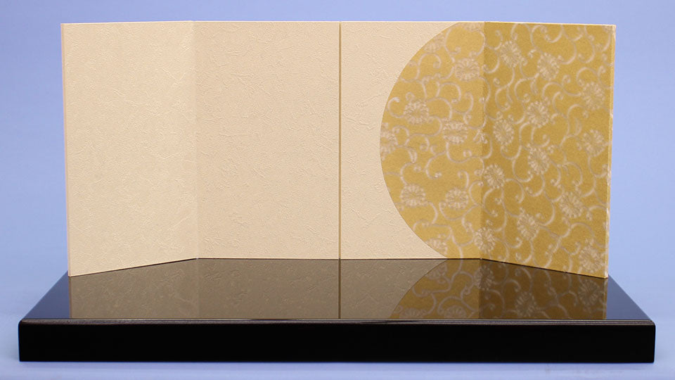 雛人形台屏風 屏風付き木製段単品販売 – 寿鳳人形の東芸