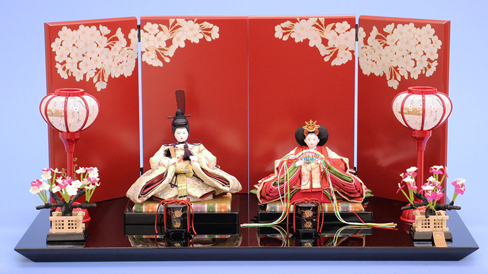 Hina Dolls 52cm | Sukiyo “Yui” Miyama Sakura Burgundy – 寿鳳人形の東芸