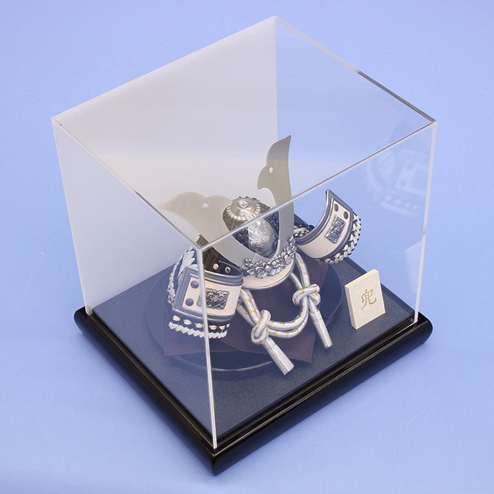 Décoration pour casque de poupée pour la fête des garçons, hauteur 26,5 cm, n° 6, couvercle en acrylique