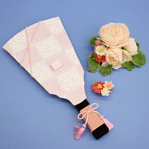 髪飾り羽子板 洋花(白) 外す