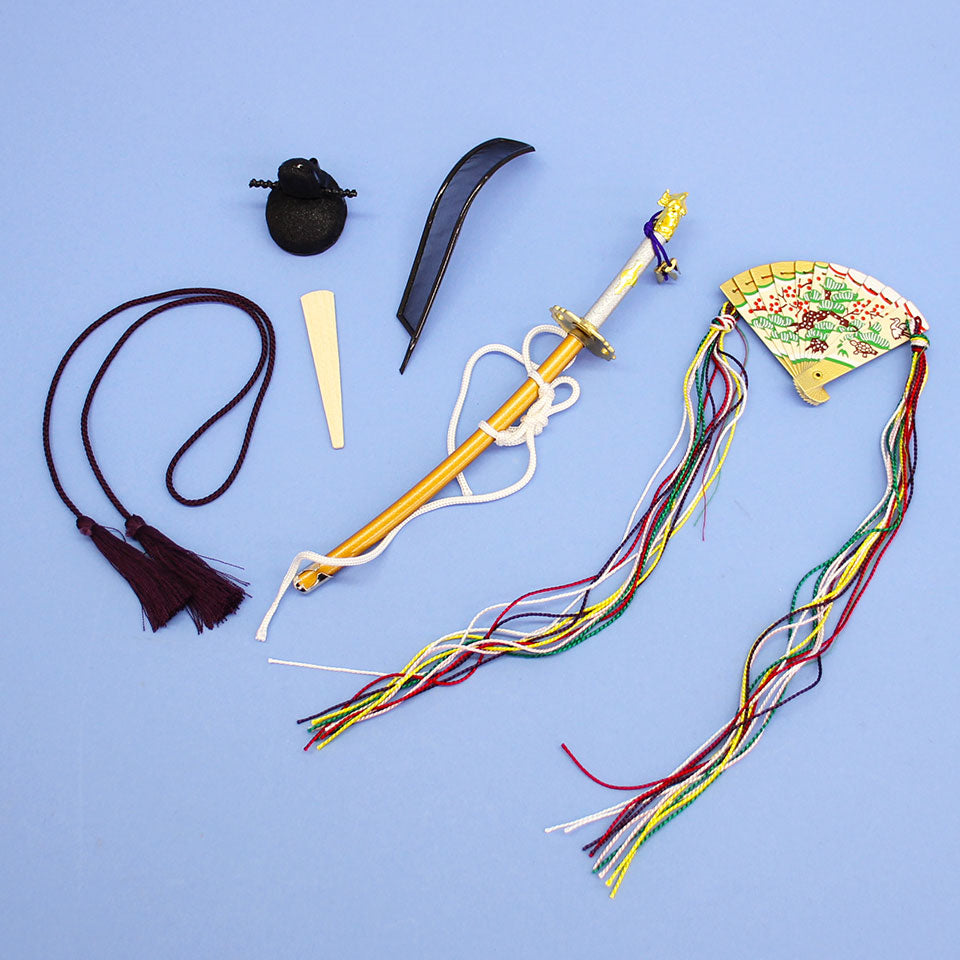 雛人形の持ち物、小道具 親王用 ④十番小道具セット