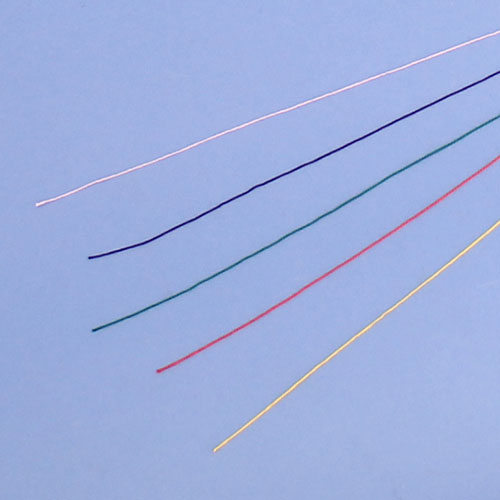 木目込み檜扇用巻き糸のみ1m5色セット ズーム