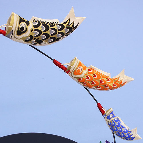 五月人形用 衝立台 幅 27cm 丸台鯉のぼりかざり