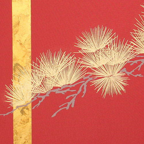 Paravent pour poupées May, hauteur 50 cm, paravent à deux panneaux 17 pièces, pin doré rouge foncé