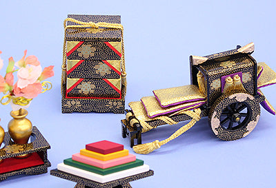 爪唐草 (木製)菱台、重箱、御所車