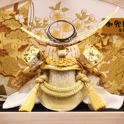 五月人偶兜装饰人偶柜,高度30厘米,优雅兜