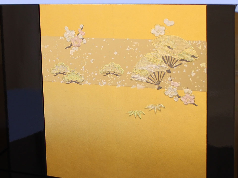 Hina Doll and Flat Screen Set, Width 45cm, Spring Breeze