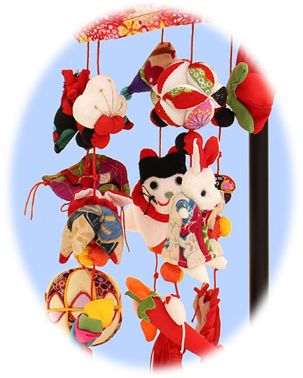 つるし飾り台付き 高さ 34cm ミニミニE9C