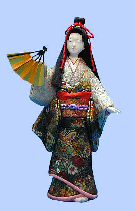 木目込み　尾山人形