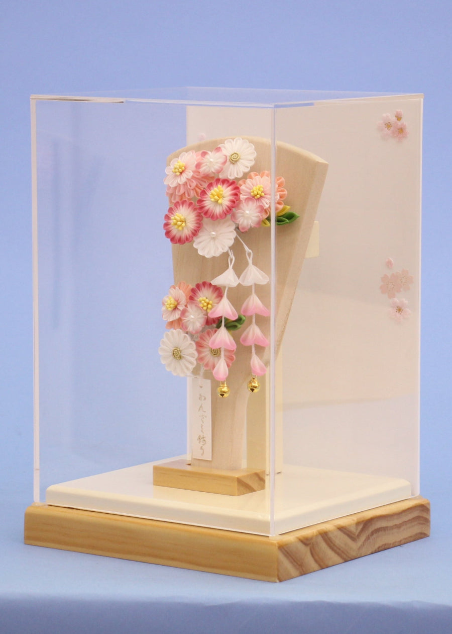 ６号みう髪飾り羽子板　横から